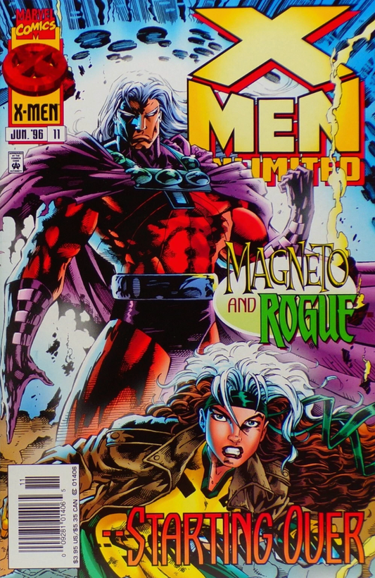 X-MEN UNLIMITED #11 1996 NEWSSTAND X-Men MARVEL COMICS