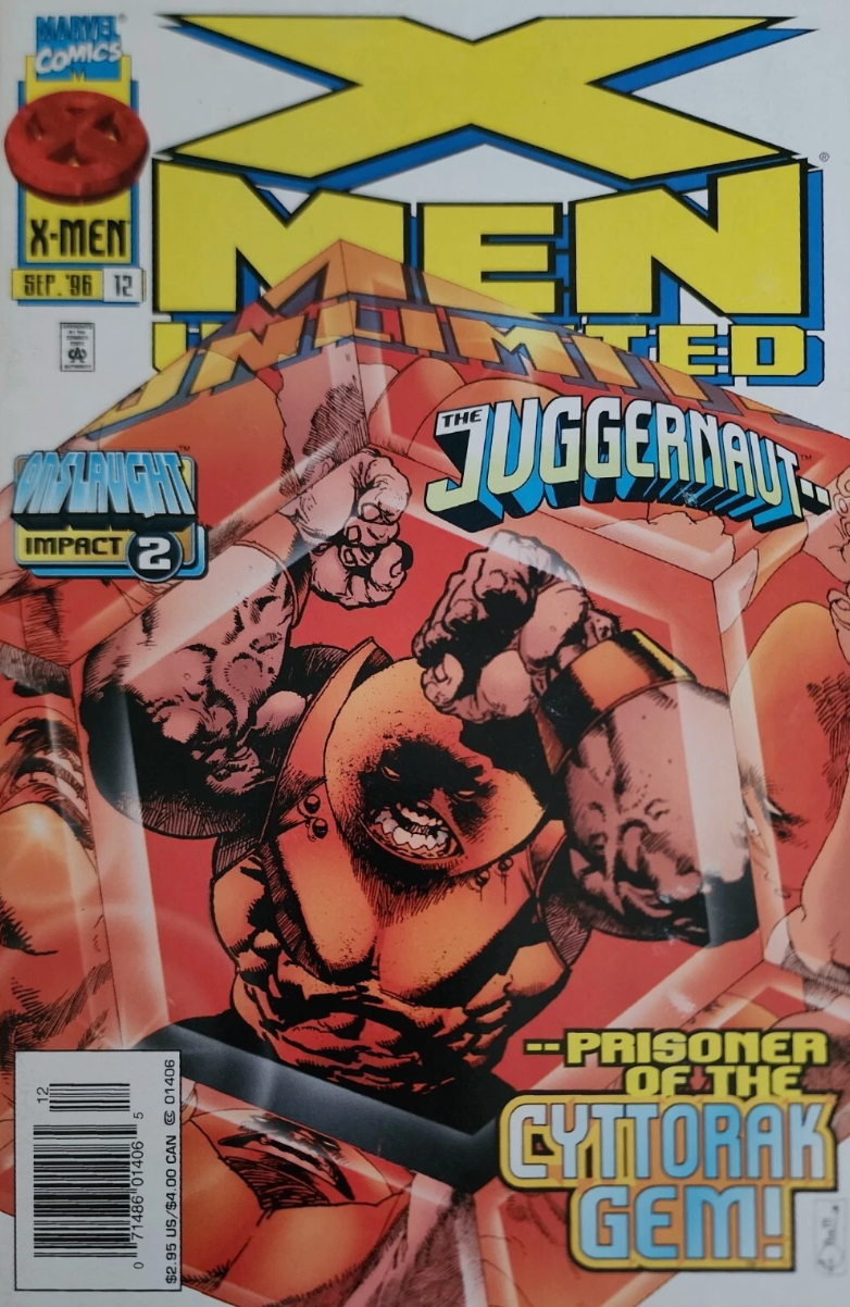 X-MEN UNLIMITED #12 1996 NEWSSTAND X-Men MARVEL COMICS