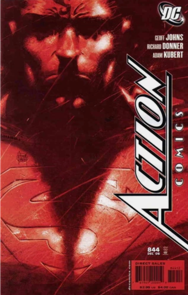 ACTION COMICS #844 2ND PRINT VARIANT 2006 Action Comics DC COMICS