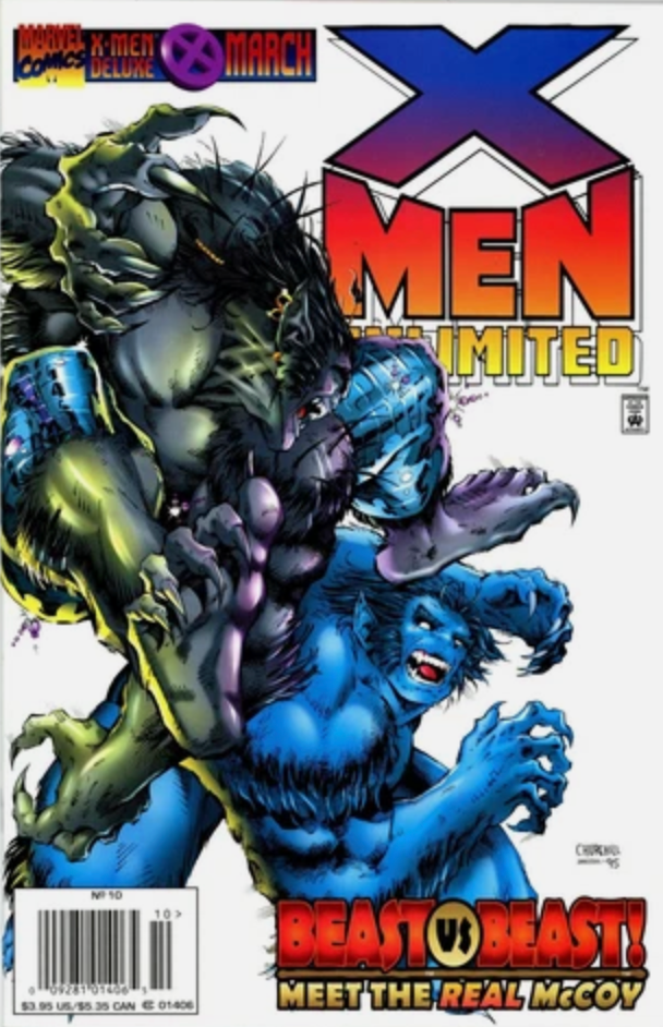 X-MEN UNLIMITED #10 1996 NEWSSTAND X-Men MARVEL COMICS