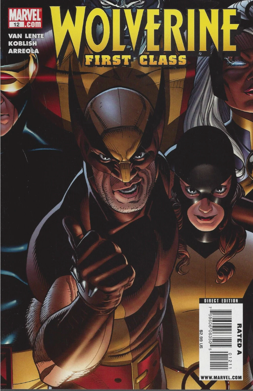WOLVERINE FIRST CLASS #12 2009 Wolverine MARVEL COMICS