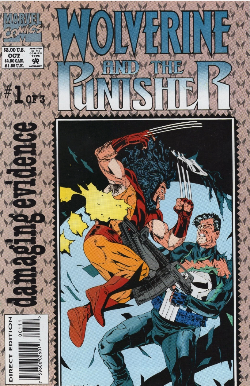 WOLVERINE AND THE PUNISHER #1 1993 Punisher MARVEL COMICS