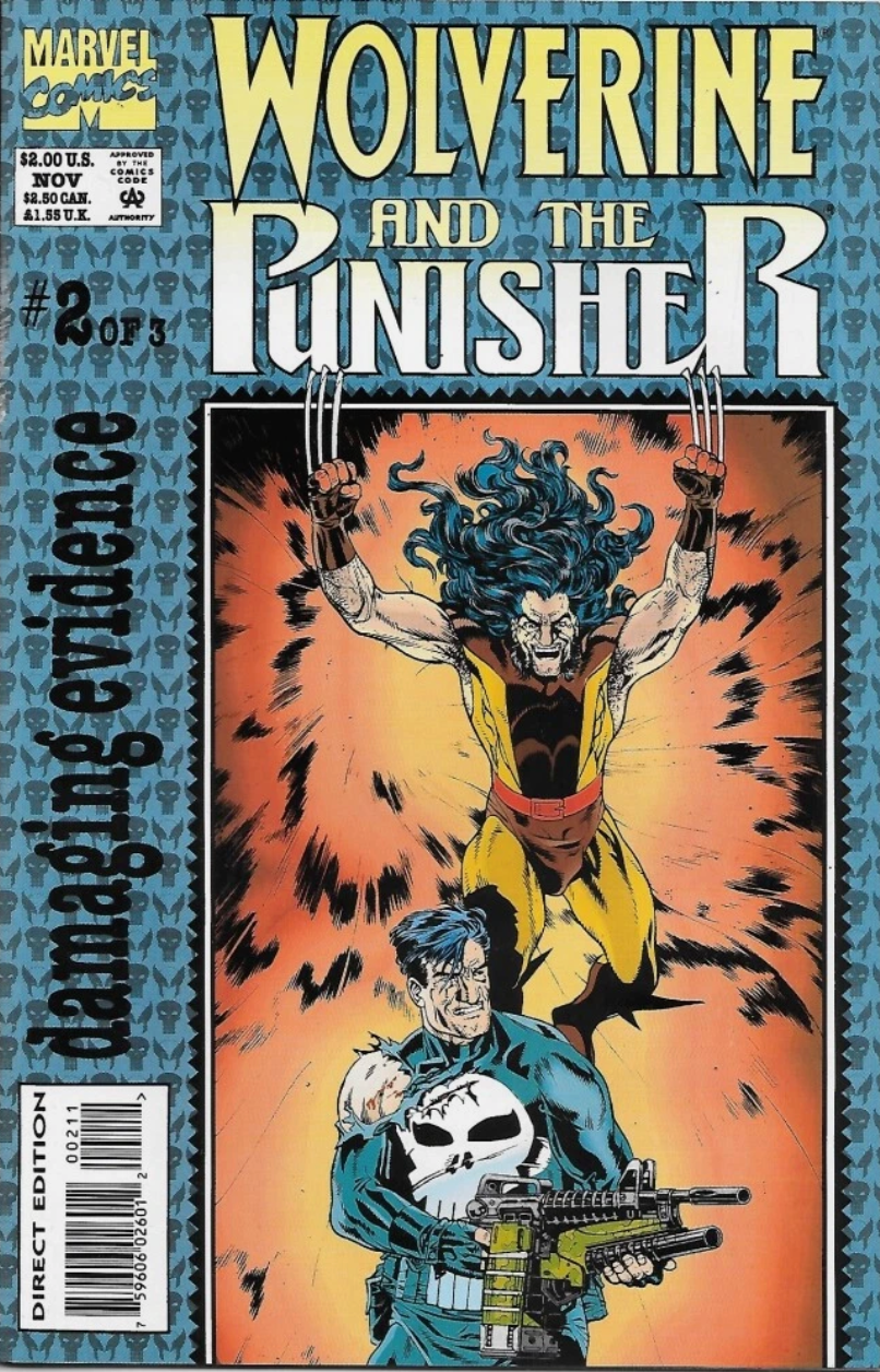WOLVERINE AND THE PUNISHER #2 1993 Punisher MARVEL COMICS
