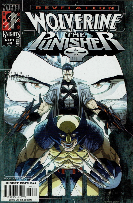 WOLVERINE PUNISHER REVELATION #4 1999 Punisher MARVEL COMICS