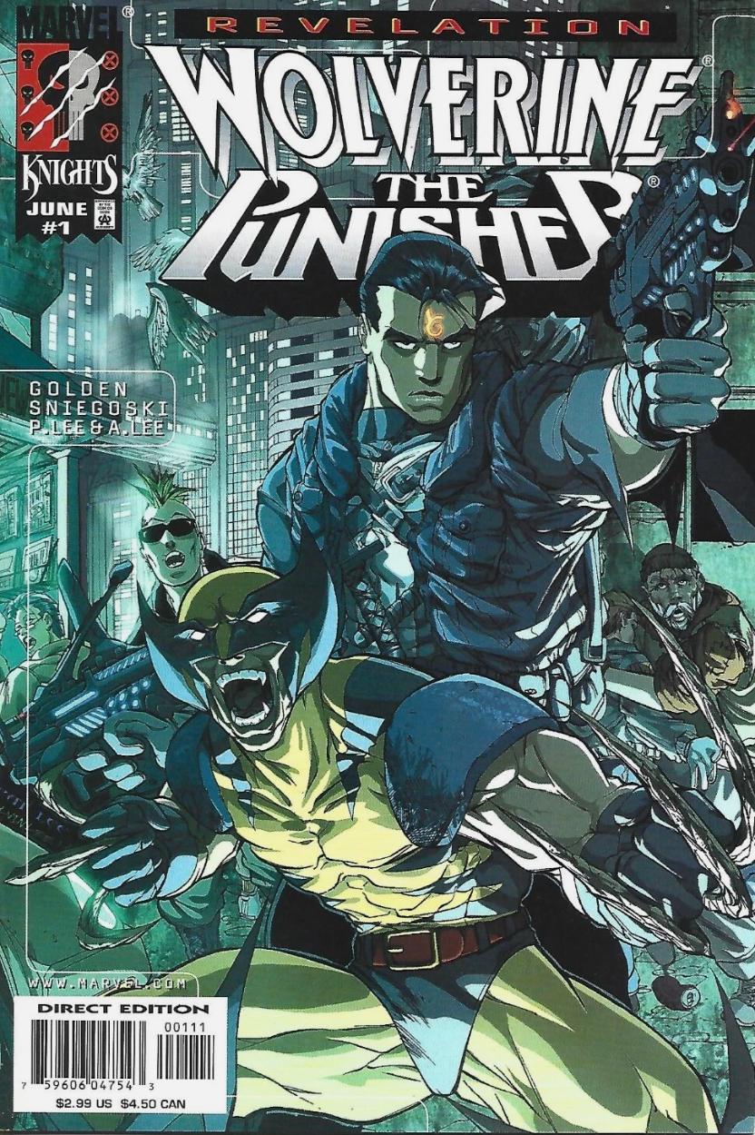 WOLVERINE PUNISHER REVELATION #1 1999 Punisher MARVEL COMICS