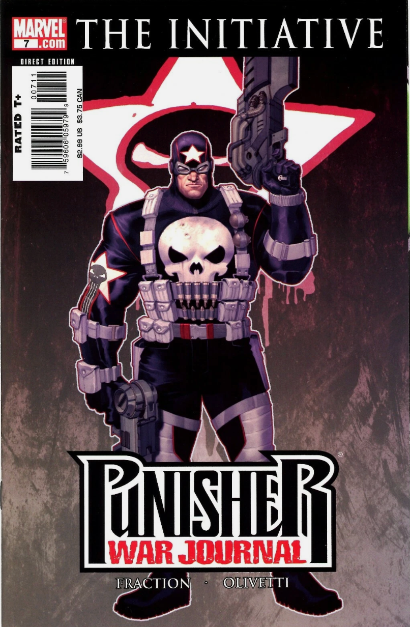 PUNISHER WAR JOURNAL #7 CAPTAIN PUNISHER 2007 Punisher MARVEL COMICS