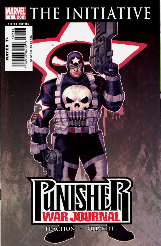 PUNISHER WAR JOURNAL #7 CAPTAIN PUNISHER 2007 Punisher MARVEL COMICS