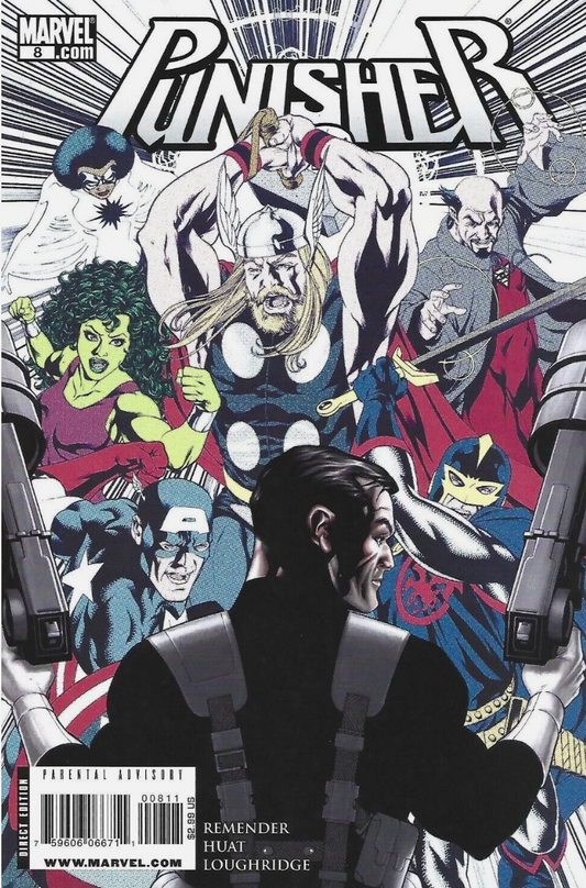 PUNISHER #8 2009 Punisher MARVEL COMICS