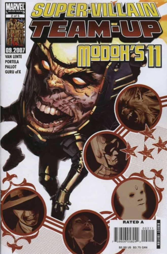 SUPER VILLAIN TEAM UP MODOKS 11 #2 2007 MARVEL COMICS