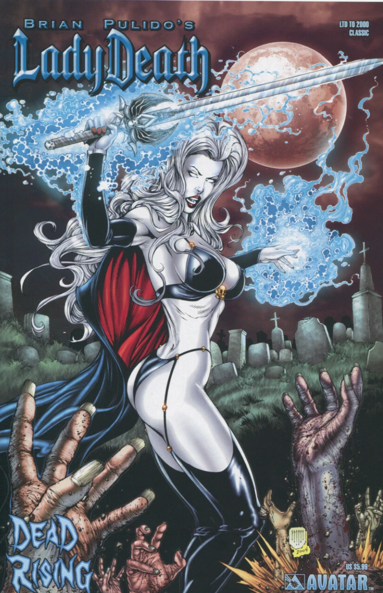 LADY DEATH DEAD RISING CLASSIC #1 2004 Lady Death AVATAR PRESS INC