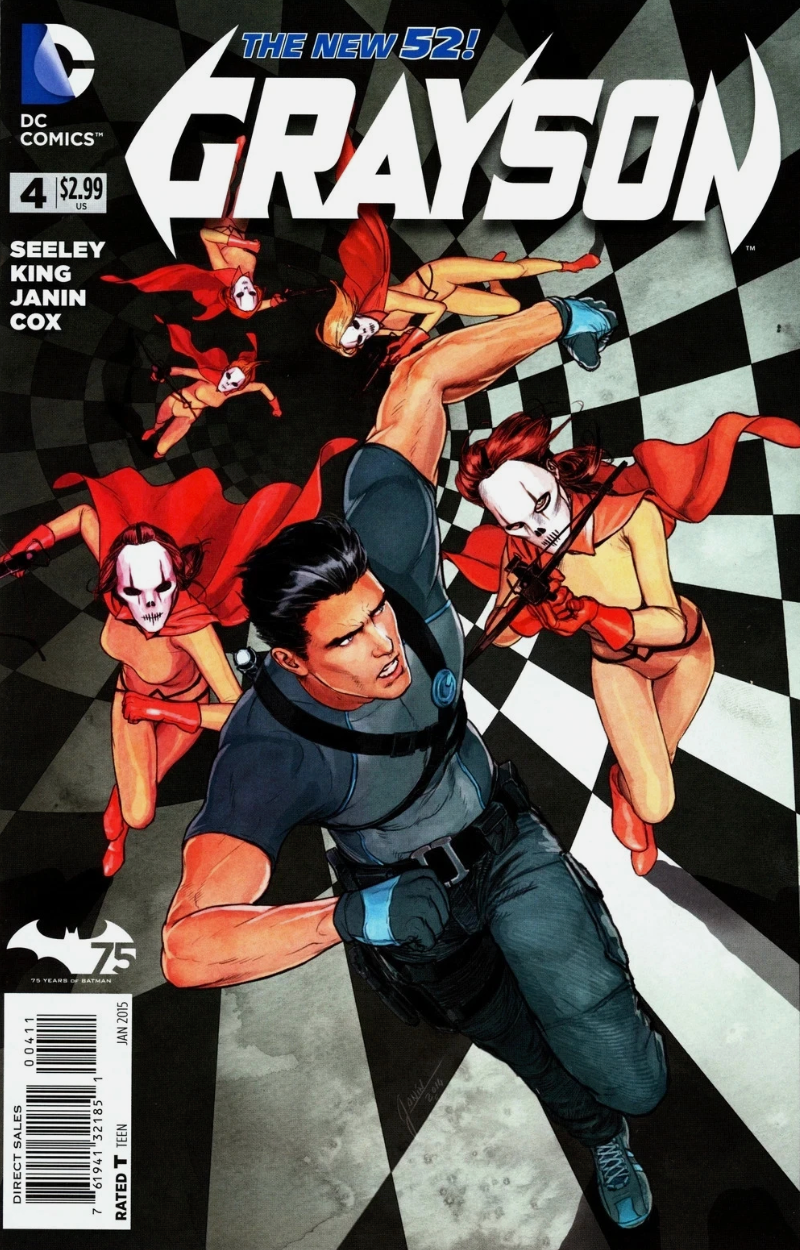 GRAYSON #4 2014 Grayson DC COMICS