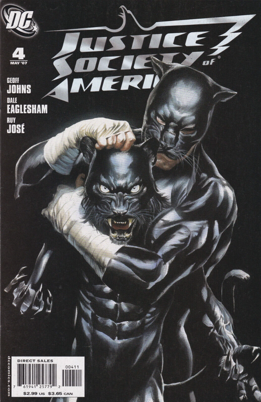 JUSTICE SOCIETY OF AMERICA #4 2007 ALEX ROSS Justice Society of America DC COMICS