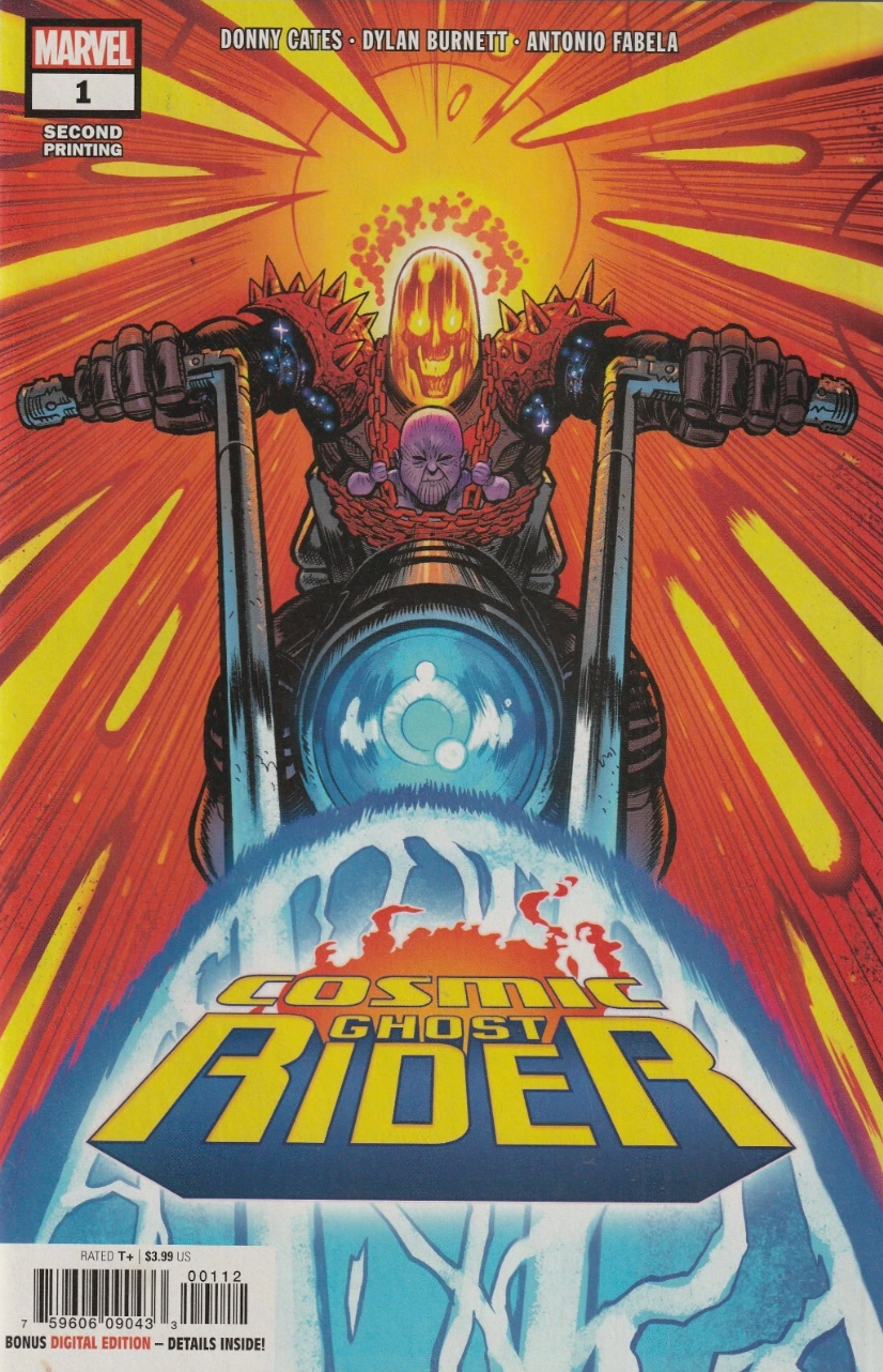 COSMIC GHOST RIDER #1 (OF 5) 2ND PRINT VARIANT 2018 MARVEL COMICS