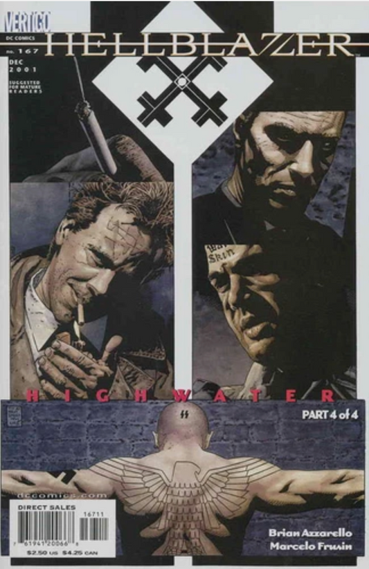 HELLBLAZER #167 2001 Hellblazer DC COMICS