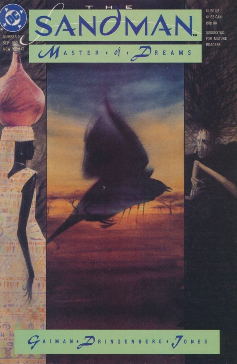 SANDMAN MASTER OF DREAMS #9 1989 (1ST APP NADA) Sandman Universe DC COMICS