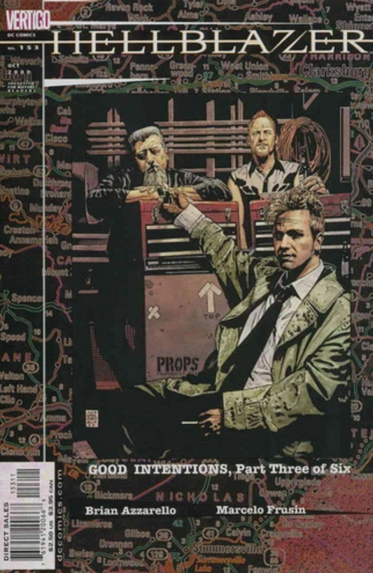 HELLBLAZER #153 2000 Hellblazer DC COMICS