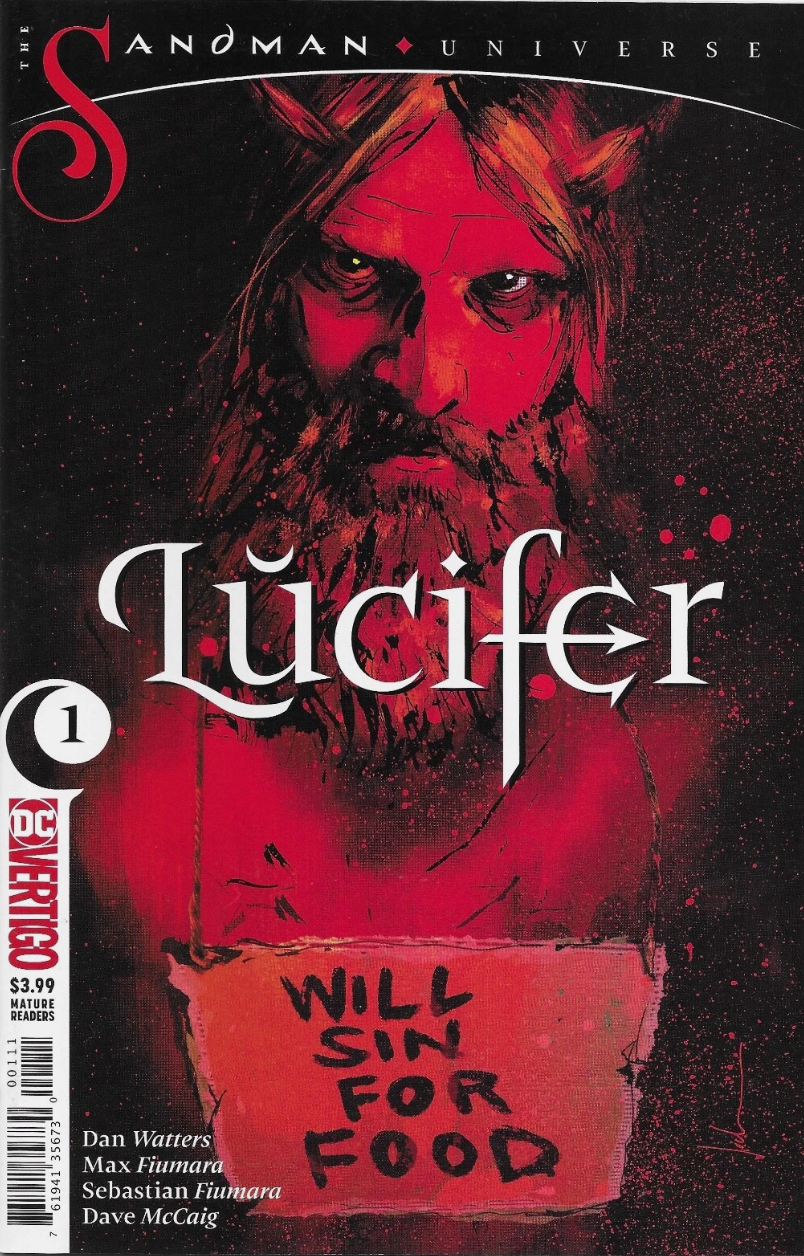 LUCIFER #1 (MR) SANDMAN 2018 Sandman Universe DC COMICS