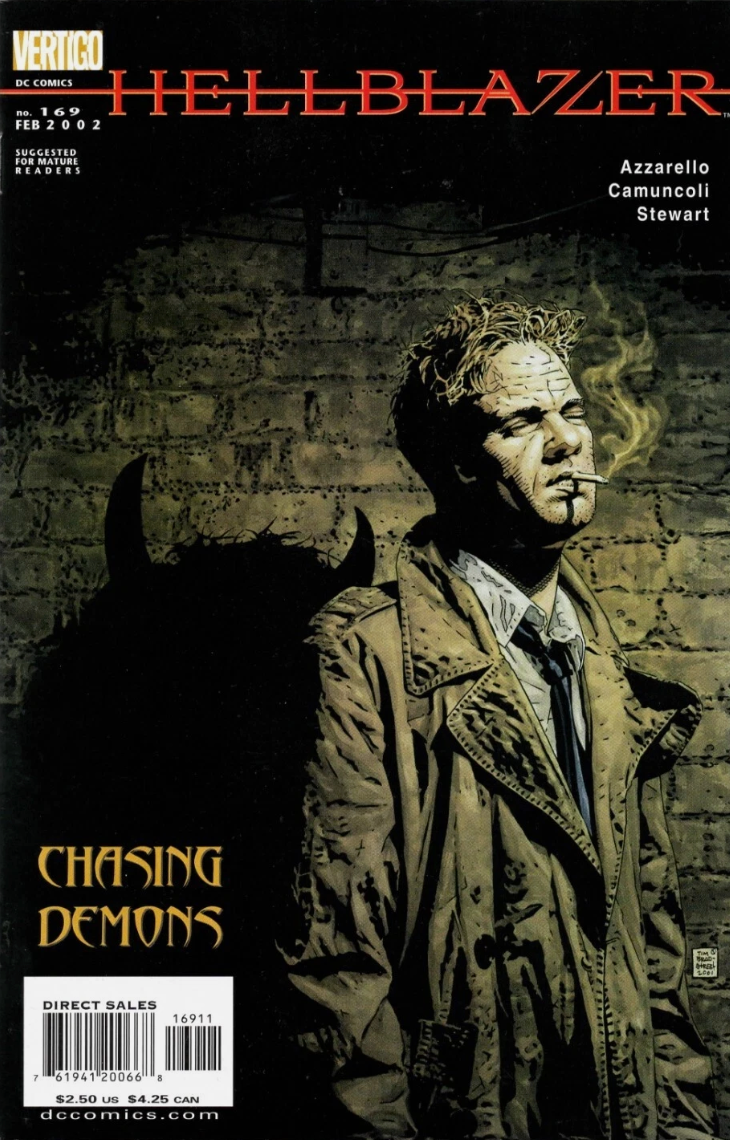 HELLBLAZER #169 2001 Hellblazer DC COMICS