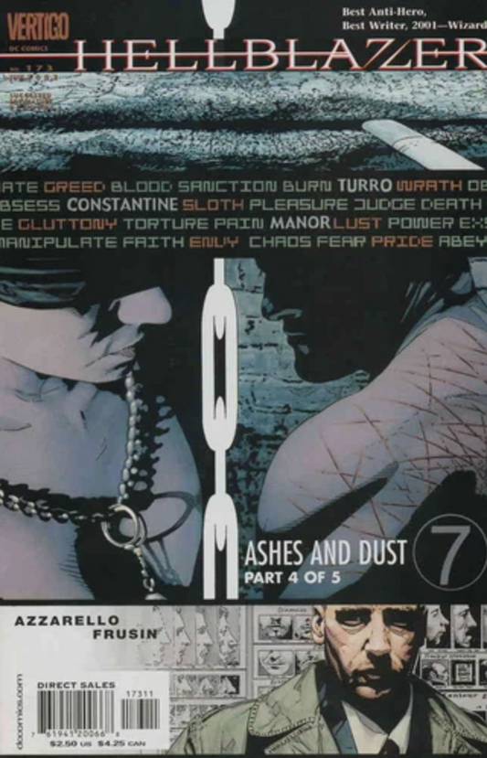 HELLBLAZER #173 2002 Hellblazer DC COMICS
