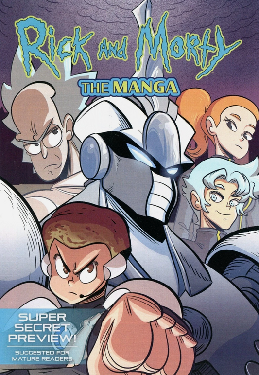 RICK & MORTY MANGA #1 ASHCAN 2023 Red Sonja DYNAMITE