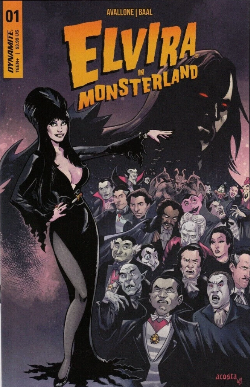 ELVIRA IN MONSTERLAND #1 ASHCAN Elvira DYNAMITE