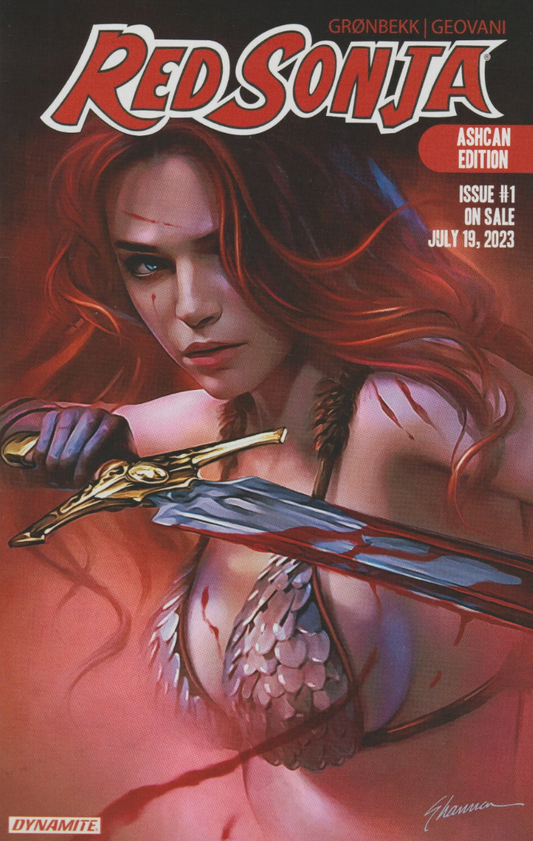 RED SONJA #1 ASHCAN Red Sonja DYNAMITE