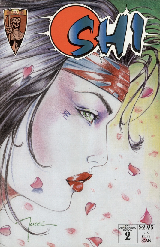 SHI #2 FAN APPRECIATION VARIANT 1994 Shi CRUSADE COMICS