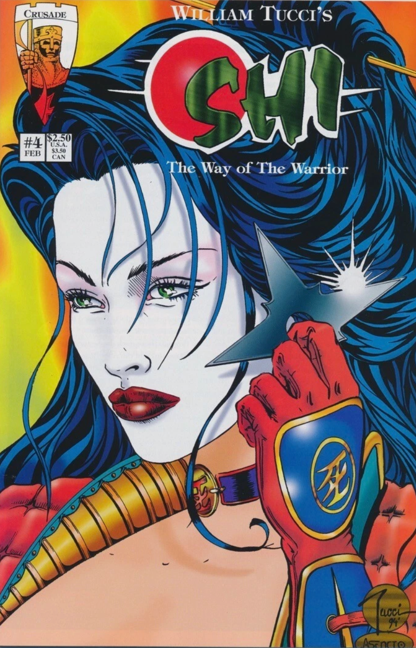 SHI #4 1995 Shi CRUSADE COMICS