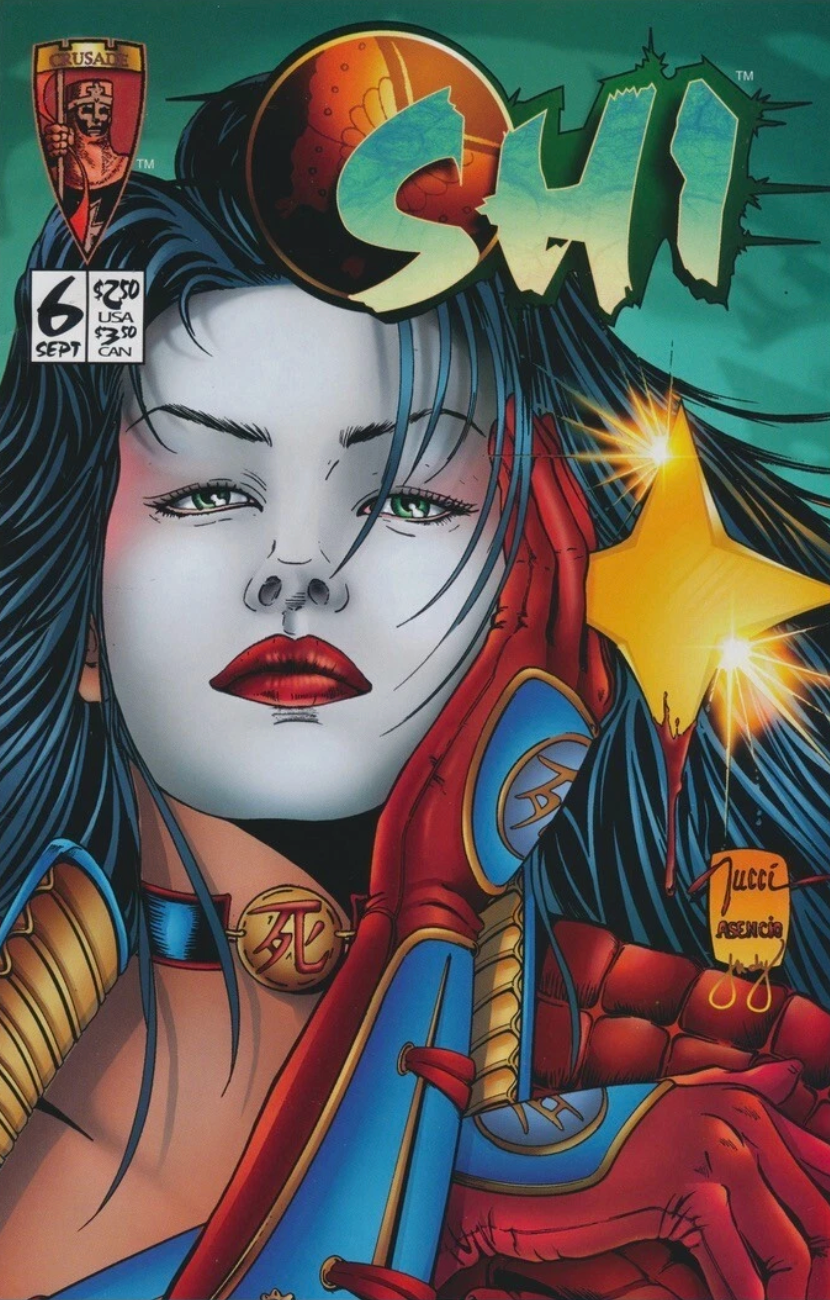 SHI #6 1995 Shi CRUSADE COMICS