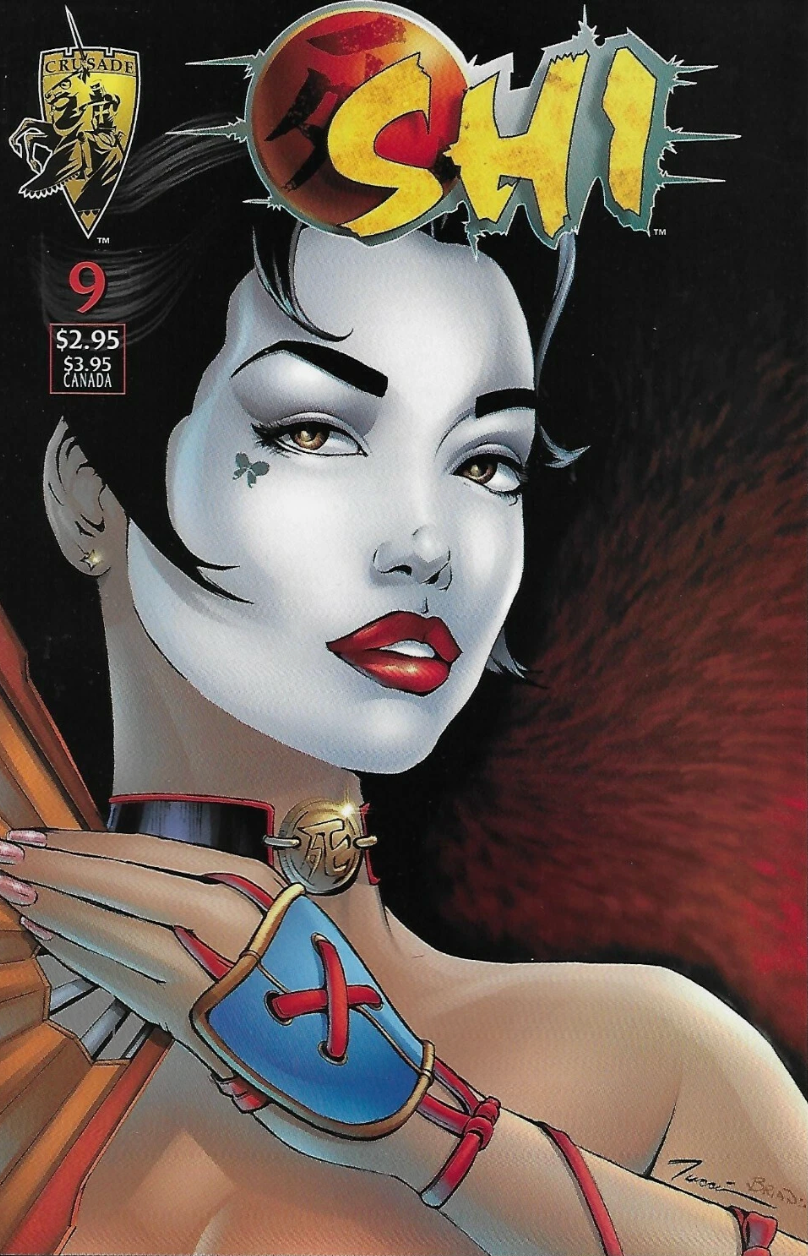 SHI #9 1996 Shi CRUSADE COMICS