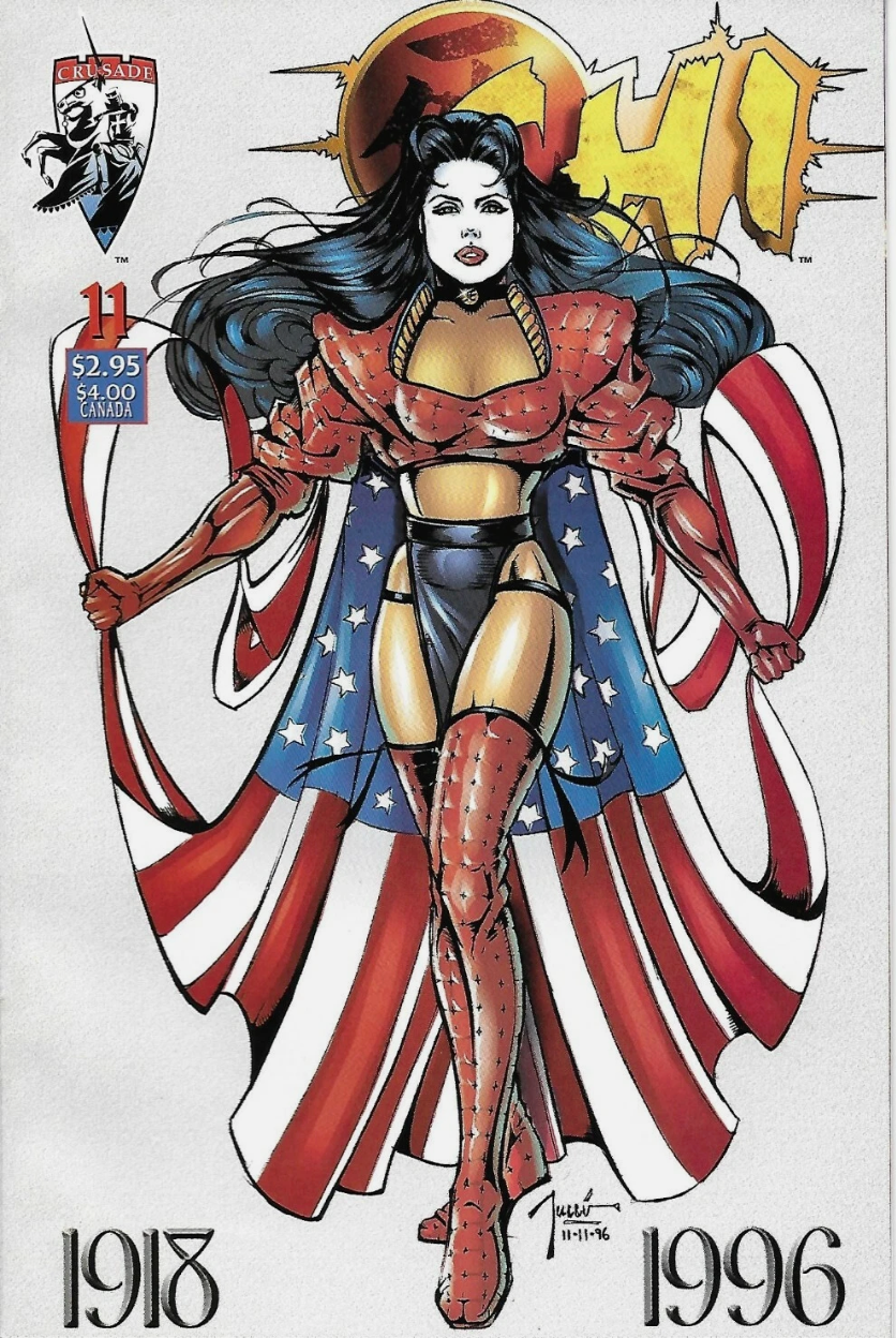 SHI #11 1996 Shi CRUSADE COMICS