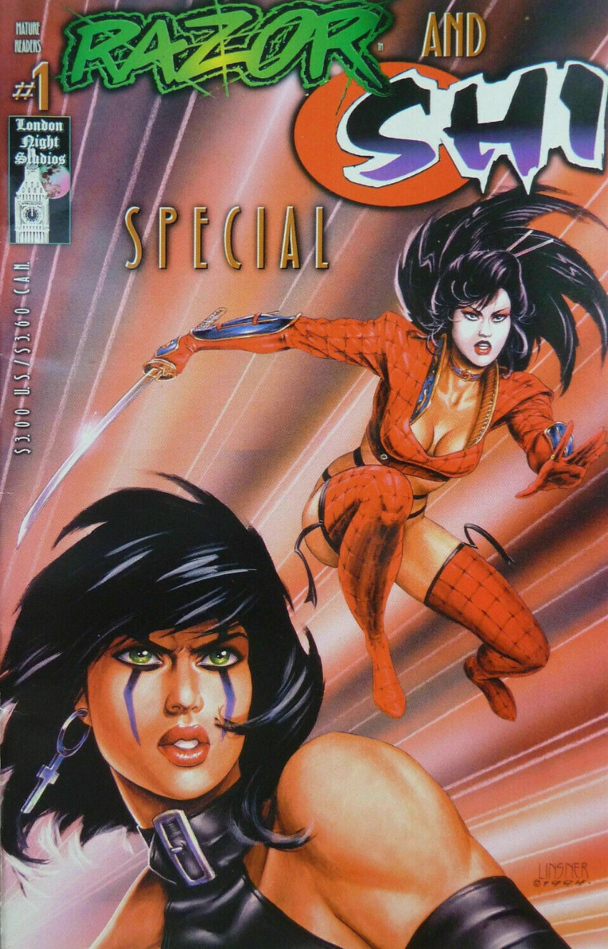 RAZOR AND SHI SPECIAL #1 1994 Shi CRUSADE COMICS