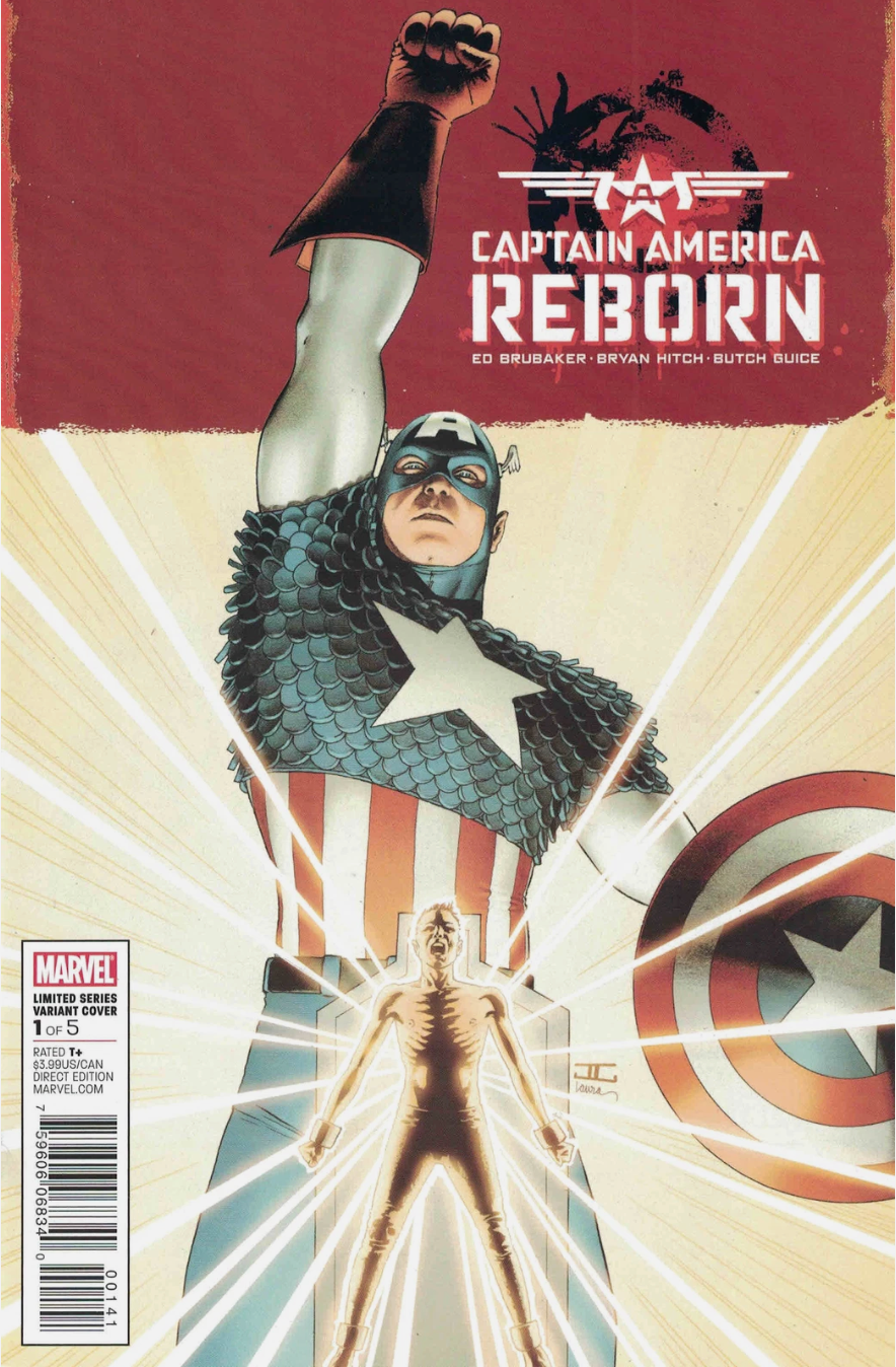 CAPTAIN AMERICA REBORN #1 CASSADAY 1:25 VARIANT 2009 MARVEL COMICS