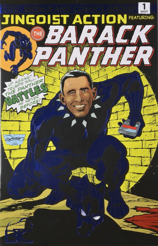 BARACK PANTHER #1 FOIL HOMAGE VARIANT 2018 ANTARCTIC PRESS