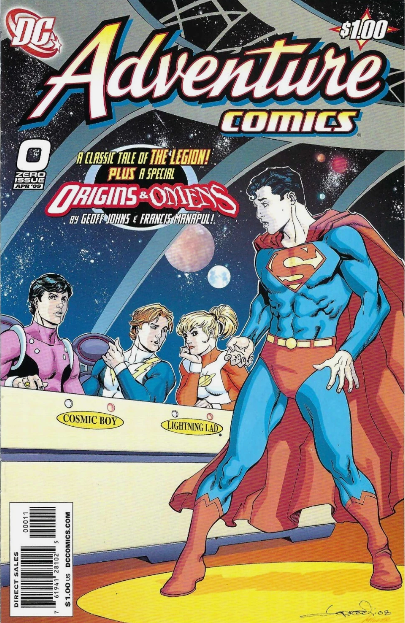 ADVENTURE COMICS #0 2009 Adventure Comics DC COMICS