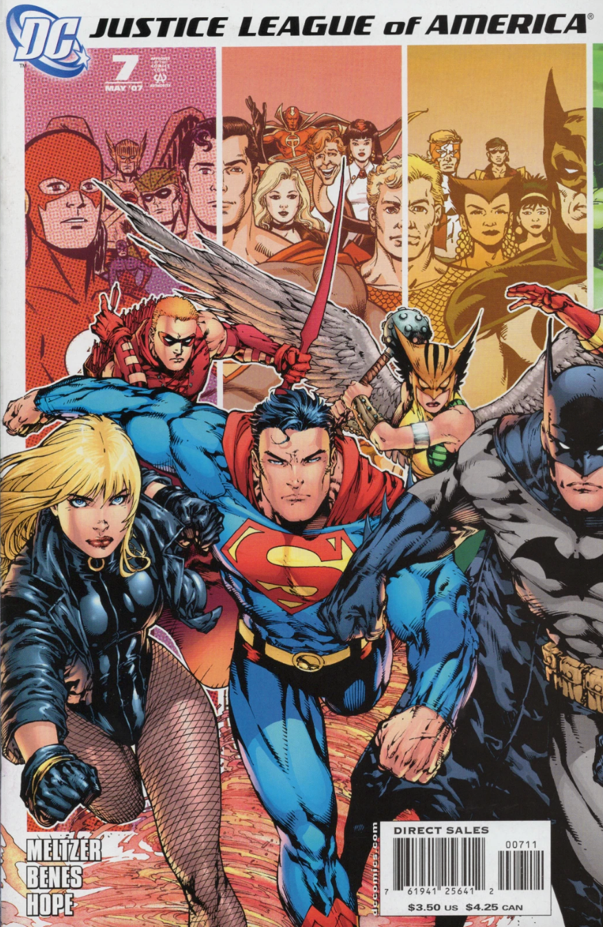 JUSTICE LEAGUE OF AMERICA #7 CONNECTING A 2007 Justice League of America DC COMICS