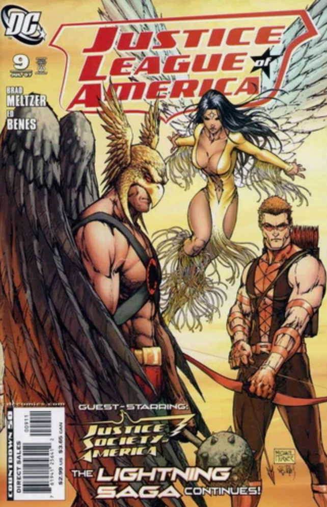 JUSTICE LEAGUE OF AMERICA #9 2007 Justice League of America DC COMICS