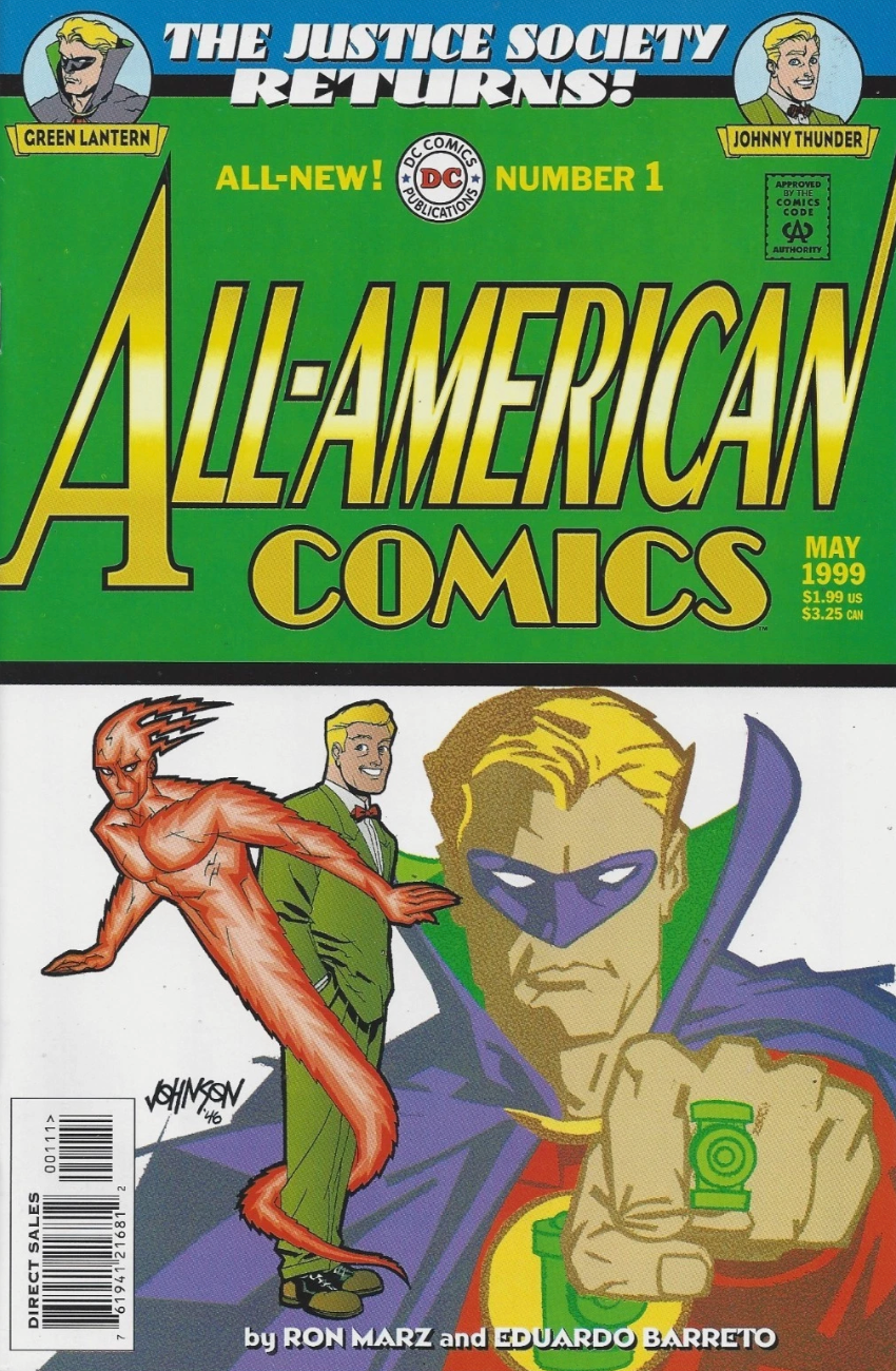ALL-AMERICAN COMICS #1 JUSTICE SOCIETY RETURNS 1999 Adventure Comics DC COMICS