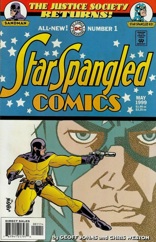 STAR SPANGLED COMICS #1 JUSTICE SOCIETY RETURNS 1999 Adventure Comics DC COMICS