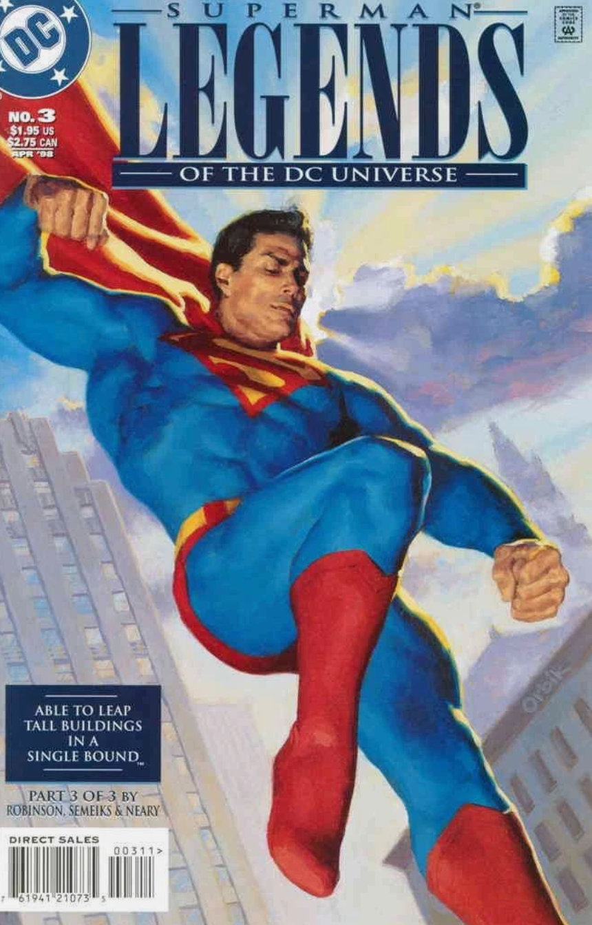 LEGENDS OF THE DC UNIVERSE #3 SUPERMAN 1998 Adventure Comics DC COMICS