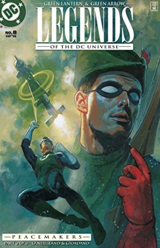 LEGENDS OF THE DC UNIVERSE #8 GREEN LANTERN GREEN ARROW 1998 NEWSSTAND Adventure Comics DC COMICS