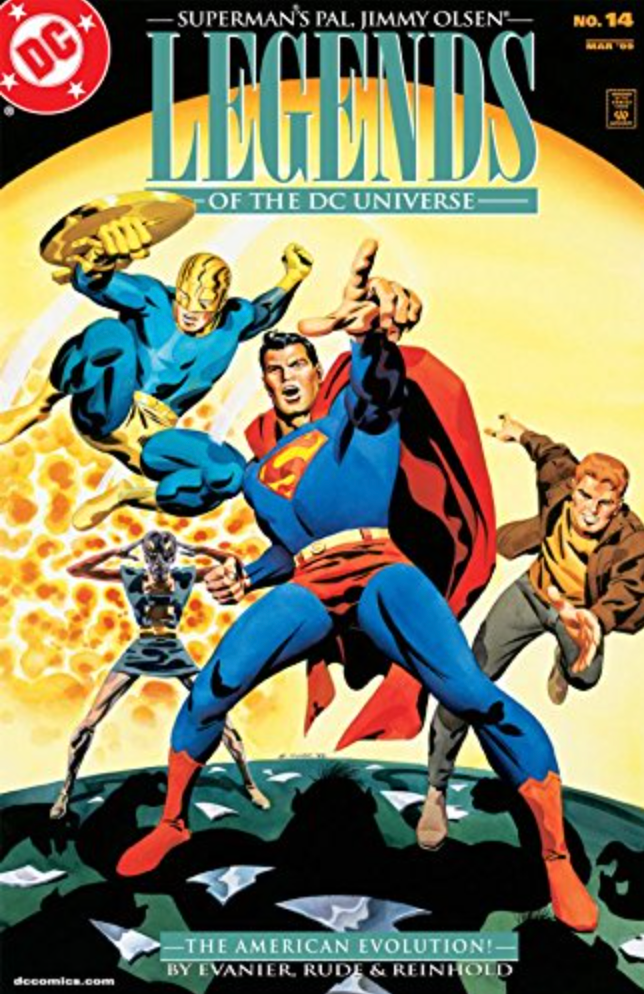 LEGENDS OF THE DC UNIVERSE #14 JUSTICE LEAGUE OF AMERICA 1998 NEWSSTAND Adventure Comics DC COMICS