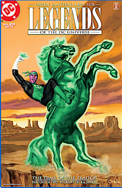 LEGENDS OF THE DC UNIVERSE #20 GREEN LANTERN 1998 NEWSSTAND Adventure Comics DC COMICS