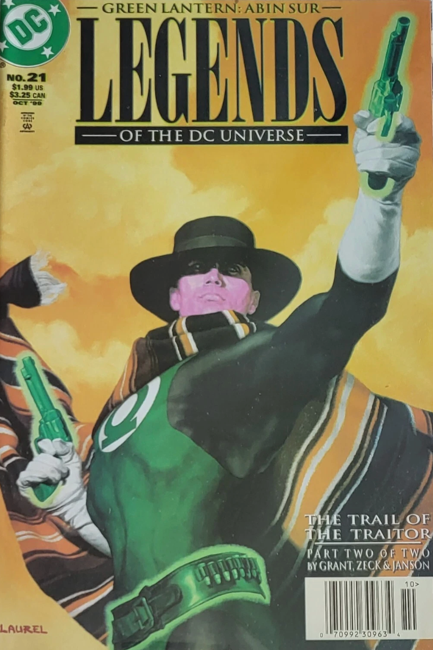 LEGENDS OF THE DC UNIVERSE #21 GREEN LANTERN 1998 NEWSSTAND Adventure Comics DC COMICS