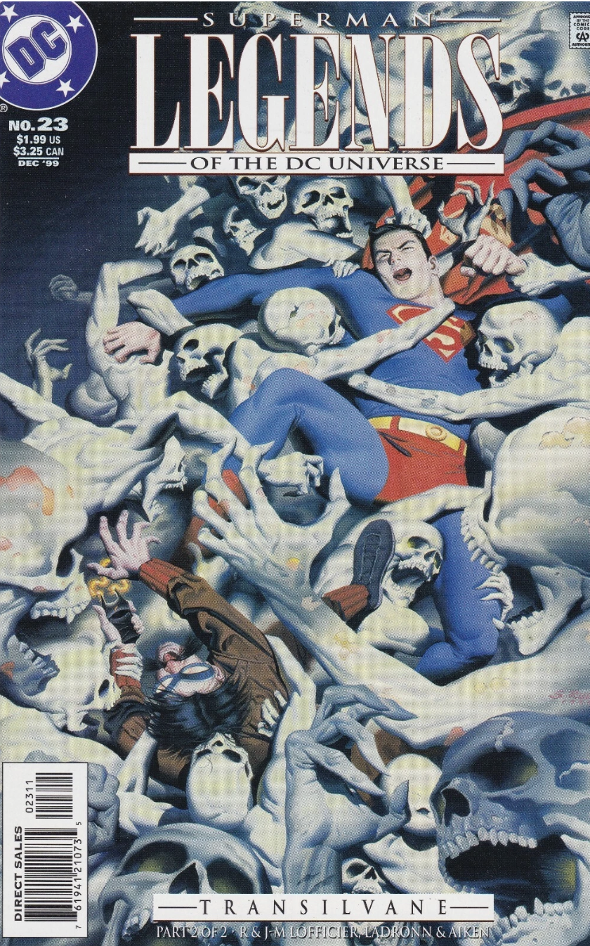 LEGENDS OF THE DC UNIVERSE #23 SUPERMAN 1999 NEWSSTAND Legends of DC DC COMICS