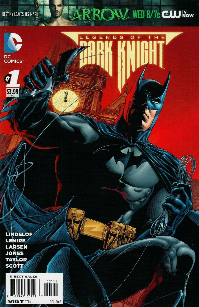 LEGENDS OF DARK KNIGHT #1 2012 Legends of DC DC COMICS