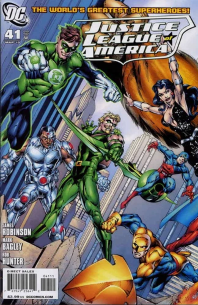 JUSTICE LEAGUE OF AMERICA #41 2010 Justice League of America DC COMICS
