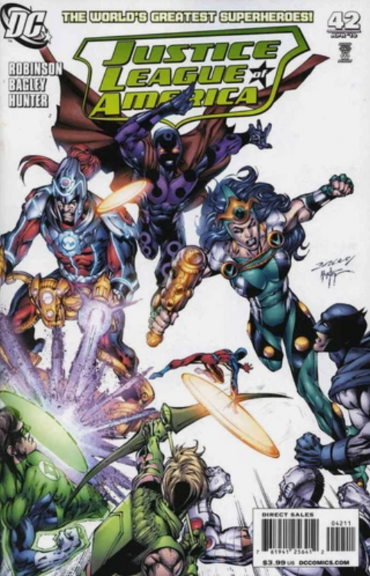 JUSTICE LEAGUE OF AMERICA #42 2010 Justice League of America DC COMICS