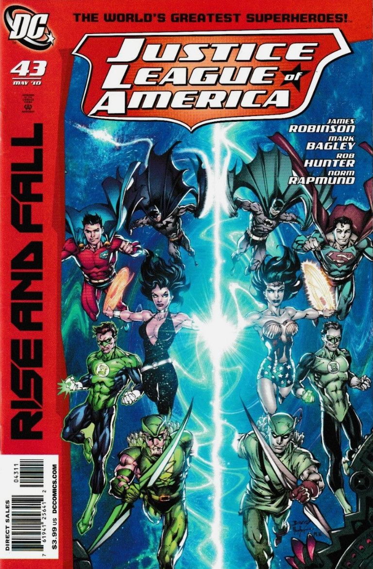 JUSTICE LEAGUE OF AMERICA #43 2010 Justice League of America DC COMICS
