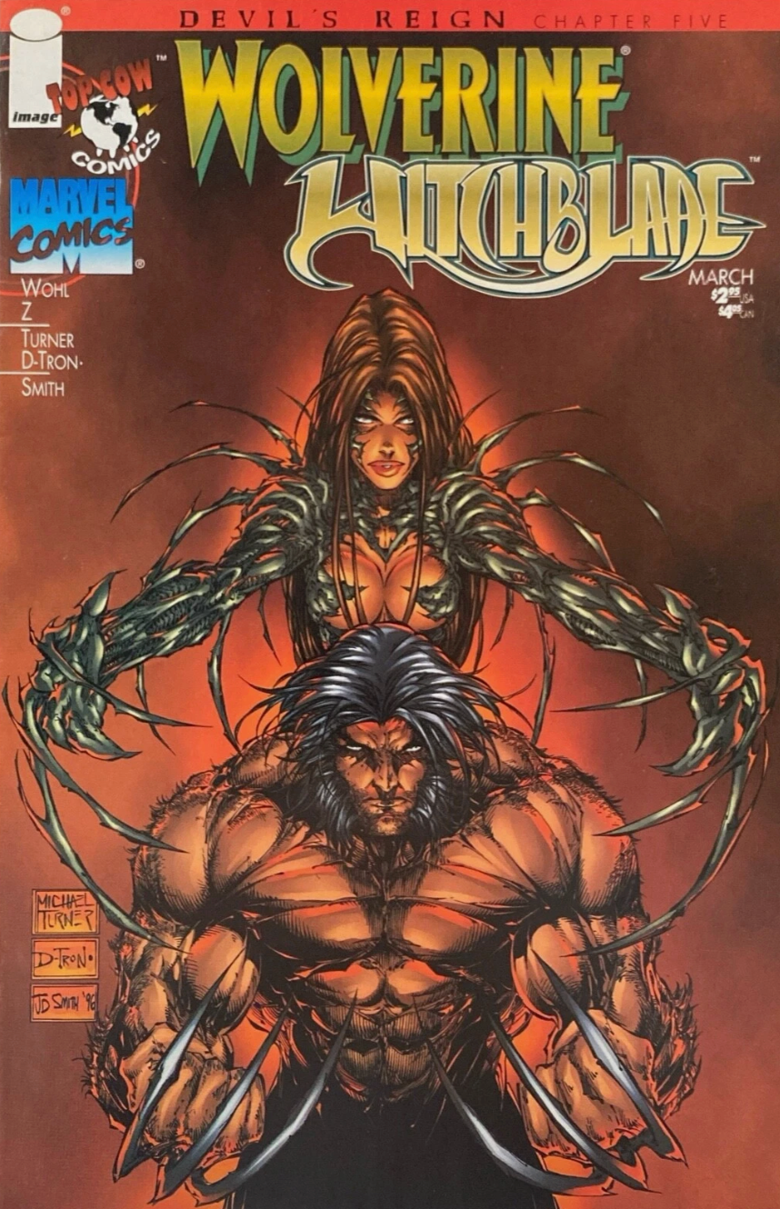 WOLVERINE WITCHBLADE #1 1997 X-Men MARVEL COMICS